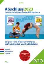 ISBN 9783889978547: Abschluss 2023 - Hauptschulprüfung Baden-Württemberg - Aufgabenband - Zur Prüfungsvorbereitung 2024 - Prüfungsvorbereitung 2024 - Musterprüfungen mit Trainingsteil für die Fächer Deutsch, Mathematik und Englisch