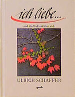 ISBN 9783890087702: Ich liebe...