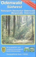 Odenwald: Südwest., Naturpark Neckartal-Odenwald, Bergstrasse-Odenwald : offizielle Karte des Naturparkvereins