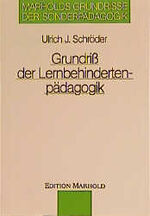 ISBN 9783891660744: Grundriss der Lernbehindertenpädagogik.