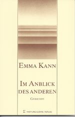 ISBN 9783891913154: Im Anblick des Anderen – Gedichte 1989