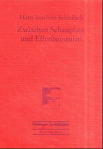 ISBN 9783892444923: Zwischen Schauplatz und Elfenbeinturm