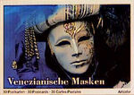 ISBN 9783892618898: Venezianische Masken. 30 Postkarten