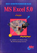 ISBN 9783893607105: MS Excel 5.0