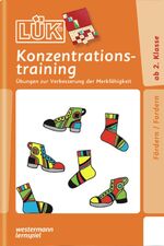 ISBN 9783894149024: LÜK - Fördern und Fordern / Konzentrationstraining 2: Übungen zur Verbesserung der Merkfähigkeit