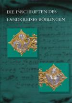 ISBN 9783895000508: Die Inschriften des Landkreises Böblingen