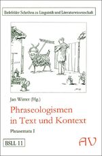 ISBN 9783895282171: Phraseologismen