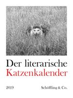 ISBN 9783895617539: Der literarische Katzenkalender 2019 - Zweifarbiger Wochenkalender