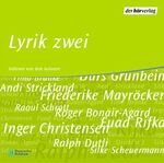 ISBN 9783895849879: Lyrik zwei – Live-Mitschnitt