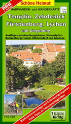 ISBN 9783895912214: Radwander- und Wanderkarte Fürstenberg, Lychen, Templin, Zehdenick und Umgebung - Ausflüge zwischen Neuglobsow, Himmelpfort, Boitzenburger Land, Milmersdorf und Gransee. Maßstab 1:50000