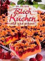 ISBN 9783896042675: Dr. Oetker Blechkuchen süß und pikant