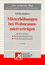 ISBN 9783896550781: Mieterhöhungen bei Wohnraummietverträgen