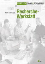 ISBN 9783896692368: Recherche-Werkstatt