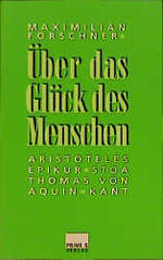 ISBN 9783896780119: Über das Glück des Menschen