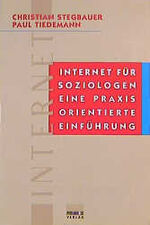 ISBN 9783896781307: Internet für Soziologen