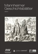 ISBN 9783897358256: Mannheimer Geschichtsblätter 26/2013