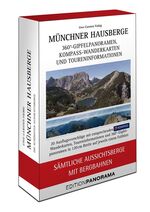 ISBN 9783898234474: Münchner Hausberge Faltpanoramen: Sämtliche Aussichtsberge mit Bergbahnen