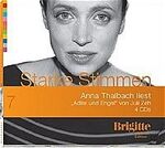 ISBN 9783898309738: Starke Stimmen; Teil: [Teil 1]. 7., Anna Thalbach liest "Adler und Engel" von Juli Zeh