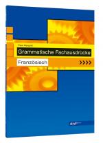 ISBN 9783898314954: Grammatische Fachausdrücke Französisch.