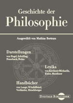 ISBN 9783898531030: Geschichte der Philosophie. CD- ROM für Windows 95/98/ ME/ NT/2000. Darstellungen von Hegel, Schelling, Feuerbach, Heine. Handbücher von Lange, Windelband, Vorländer, Hirschberger. Lexika von Kirchner, Michaelis, Eisler, Mauthner.