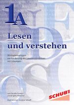 ISBN 9783898910309: 1 A Lesen und verstehen