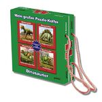 ISBN 9783898938327: Mein grosser Puzzle Koffer Dinosaurier – Box mit Puzzle und Pappbuch