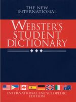 The New International Webster`s Student 