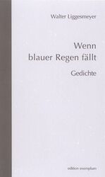 ISBN 9783898962735: Wenn blauer Regen fällt – Gedichte