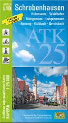 ISBN 9783899338287: ATK25-L10 Schrobenhausen (Amtliche Topographische Karte 1:25000) - Hohenwarth, Königsmoos, Aresing, Waidhofen, Kühbach, Langenmosen, Hallertau, Holledau