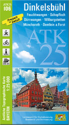 ISBN 9783899339086: ATK25-I06 Dinkelsbühl (Amtliche Topographische Karte 1:25000) - Feuchtwangen, Schopfloch, Dürrwangen, Wilburgstetten, Mönchsroth, Dentlein a.Forst