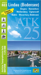ISBN 9783899339789: ATK25-R03 Lindau (Bodensee) (Amtliche Topographische Karte 1:25000) – Bregenz, Nonnenhorn, Weißensberg, Sigmarszell, Bodolz, Wasserburg (Bodensee)