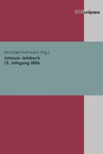 ISBN 9783899713114: Johnson-Jahrbuch: Johnson-Jahrbuch 13. Jahrgang 2006