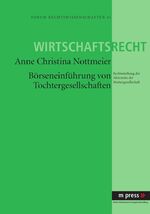 ISBN 9783899756401: Börseneinführung von Tochtergesellschaften - Rechtsstellung der Aktionäre der Muttergesellschaft