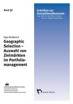 ISBN 9783899841572: Geograpic Selection - Auswahl von Zielmärkten im Portfoliomanagement