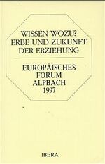 Pfusterschmid-Hardtenstein: Wissen Wozu? Pfusterschmid-Hardtenstein: Wissen Wozu?