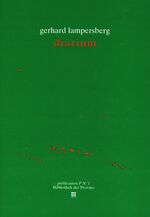 ISBN 9783900878719: Diarium.