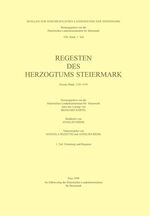 ISBN 9783901251320: Regesten des Herzogtums Steiermark - Zweiter Band: 1320–1330