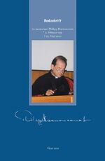 ISBN 9783902666833: Denkschrift in memoriam Philipp Harnoncourt - *9. Februar 1931 – † 25. Mai 2020