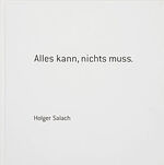 ISBN 9783905509618: Alles kann, nichts muss