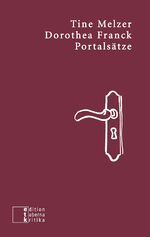 ISBN 9783905846751: Portalsätze