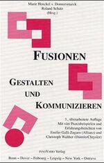 ISBN 9783906501284: Fusionen. Gestalten und Kommunizieren