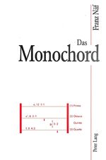 ISBN 9783906763309: Das Monochord - Versuchsinstrument zur quantitativen Erklärung von Tonsystemen