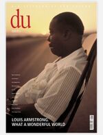 ISBN 9783908515456: du - Zeitschrift für Kultur: Du, Nr.712 : Louis Armstrong. What a Wonderful World: 12/00-1/01