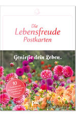 ISBN 9783910294318: Die Lebensfreude-Postkarten. Genieße dein Leben. - Hochwertiges Postkartenbüchlein mit Klappen und Klebebindung, mit zehn unterschiedlichen Postkartenmotiven zum Raustrennen