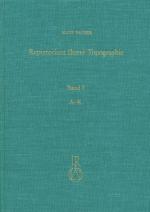 ISBN 9783920153940: Repertorium älterer Topographie - Druckgraphik von 1486 bis 1750