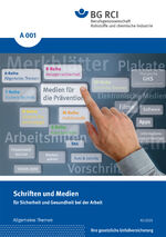 ISBN 9783920506111: A 001 - Schriften und Medien für Sicherheit und Gesundheit bei der Arbeit - Allgemeine Themen