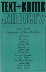 ISBN 9783921402511: Jahrbuch '77 - Offene Literatur