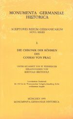 ISBN 9783921575314: Die Chronik der Böhmen des Cosmas von Prag