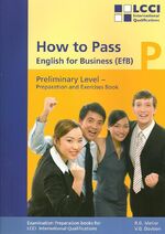 ISBN 9783922514275: How to Pass - English for Business. LCCI Examination Preparation Books - Preliminary level