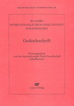 ISBN 9783923053483: 50 Jahre Internationale Bach-Gesellschaft Schaffhausen